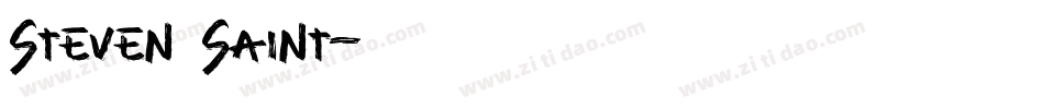 Steven Saint字体转换